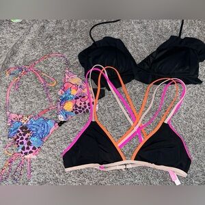 Bundle of 3 Victoria’s Secret bikini tops